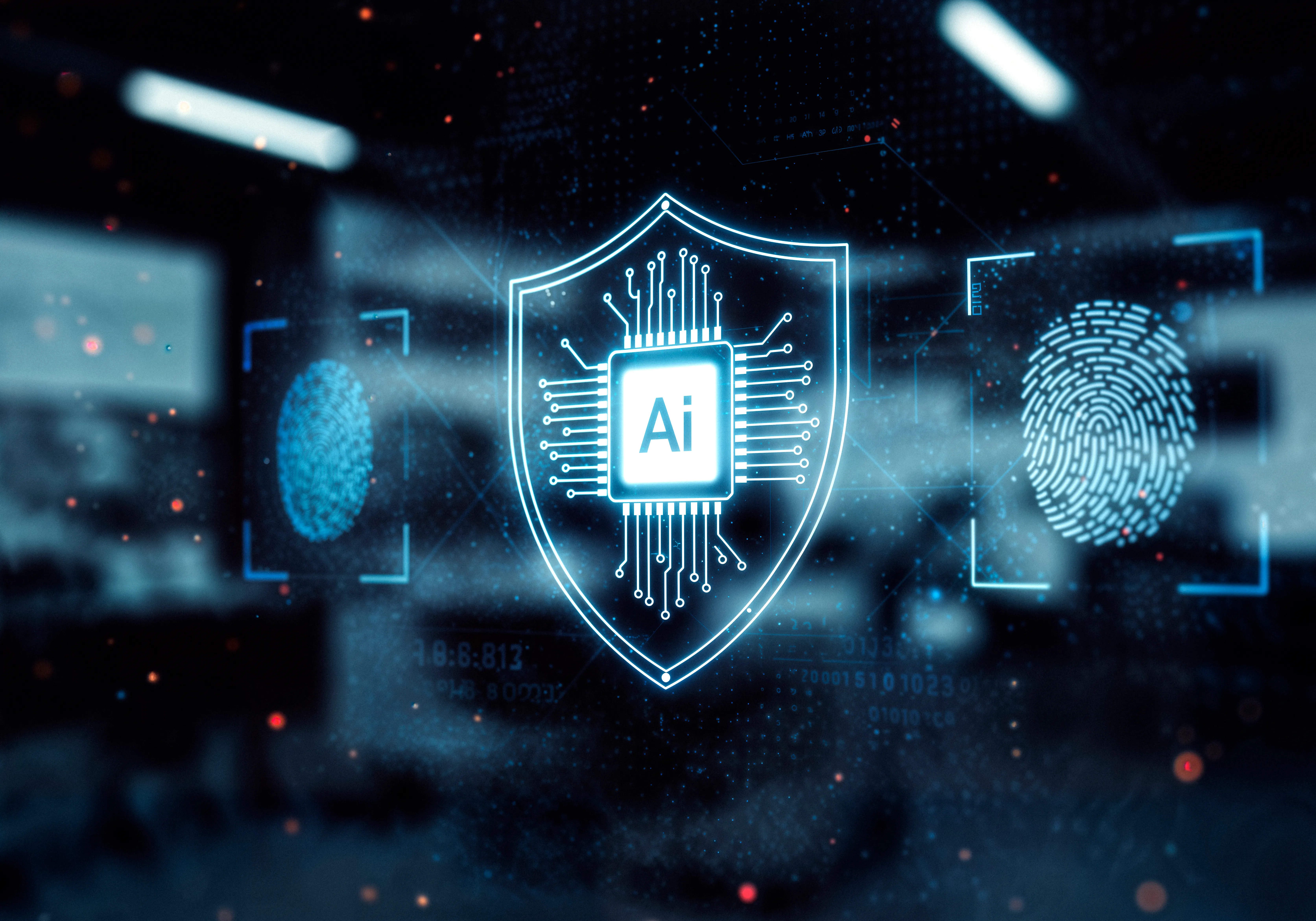 Ciberseguridad impulsada por IA y autenticación biométrica